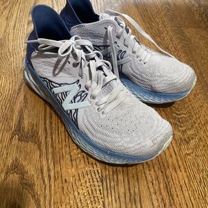 New Balance Gray and Blue Women's Sneakers